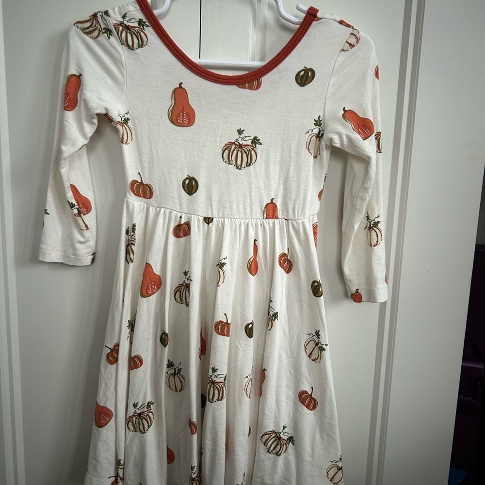 Kyte BABY fall harvest twirl dress 18-24 months GUC